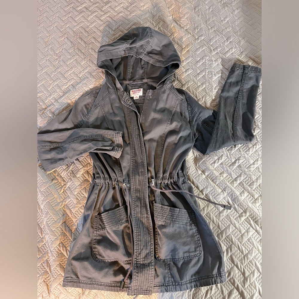 Gray Mossino Jacket